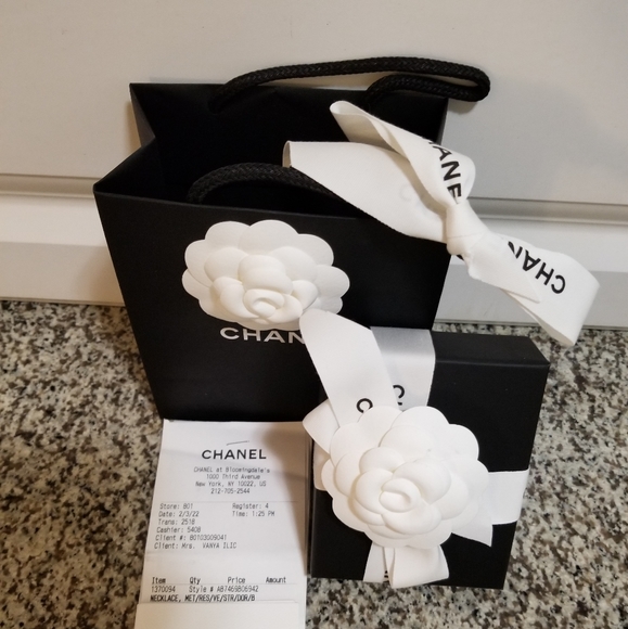 HOSTPICK!!! Chanel logo Necklace - Picture 8 of 16